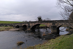 Edisford Bridge on the River Ribble