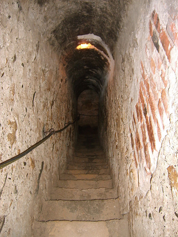Secret Passage at Bran Castle