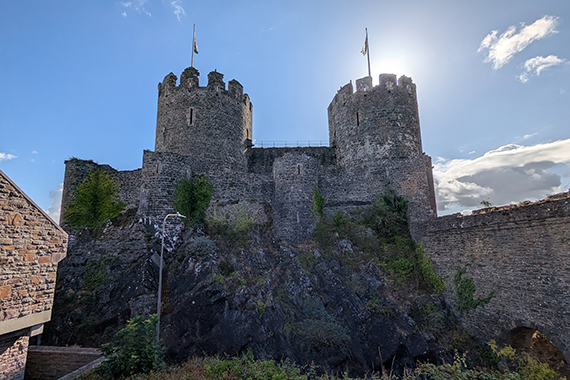Towers of Conwy Castle