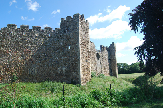 Rectangular Towers at Framlingham Castle