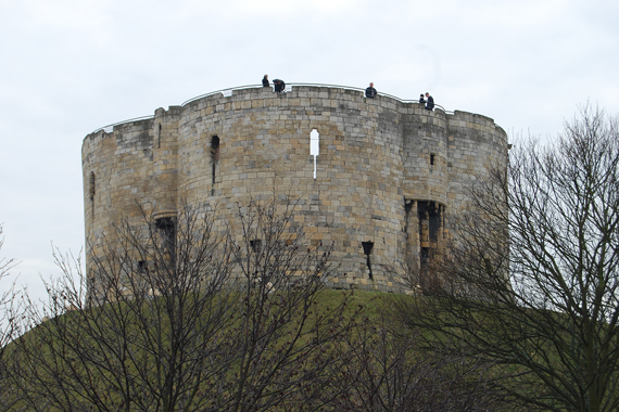 Quatrefoil Tower at York Castle