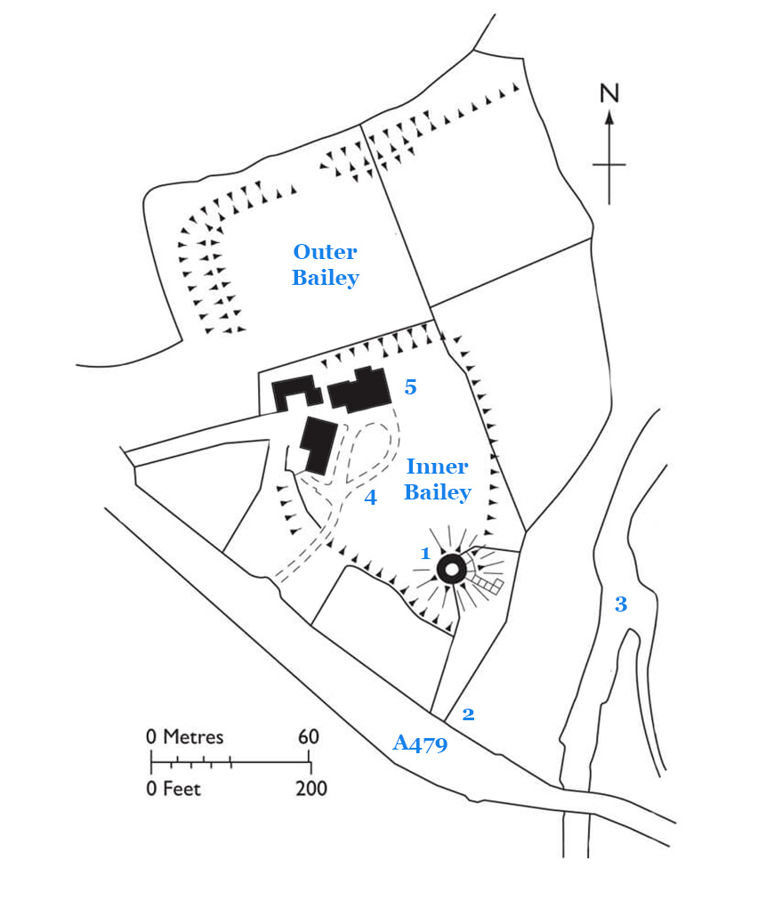 Bronllys Castle