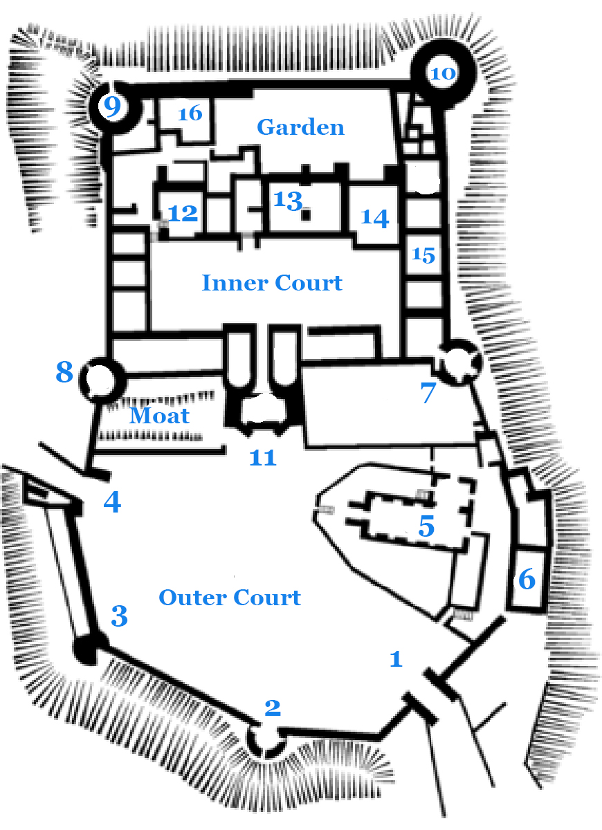 Farleigh Hungerford Castle
